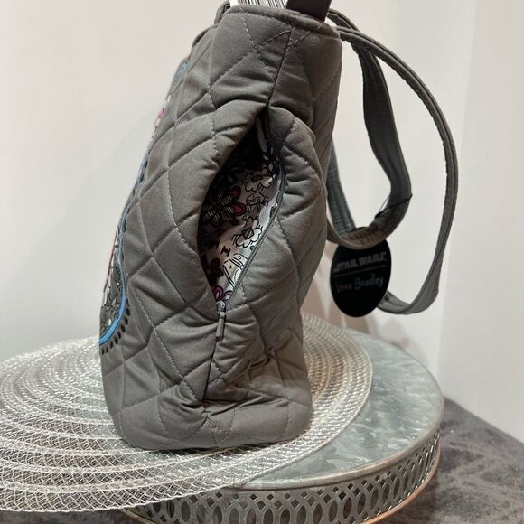 Vera Bradley Star Wars Small Vera Tote in Far Far Away NWT - Picture 9 of 13